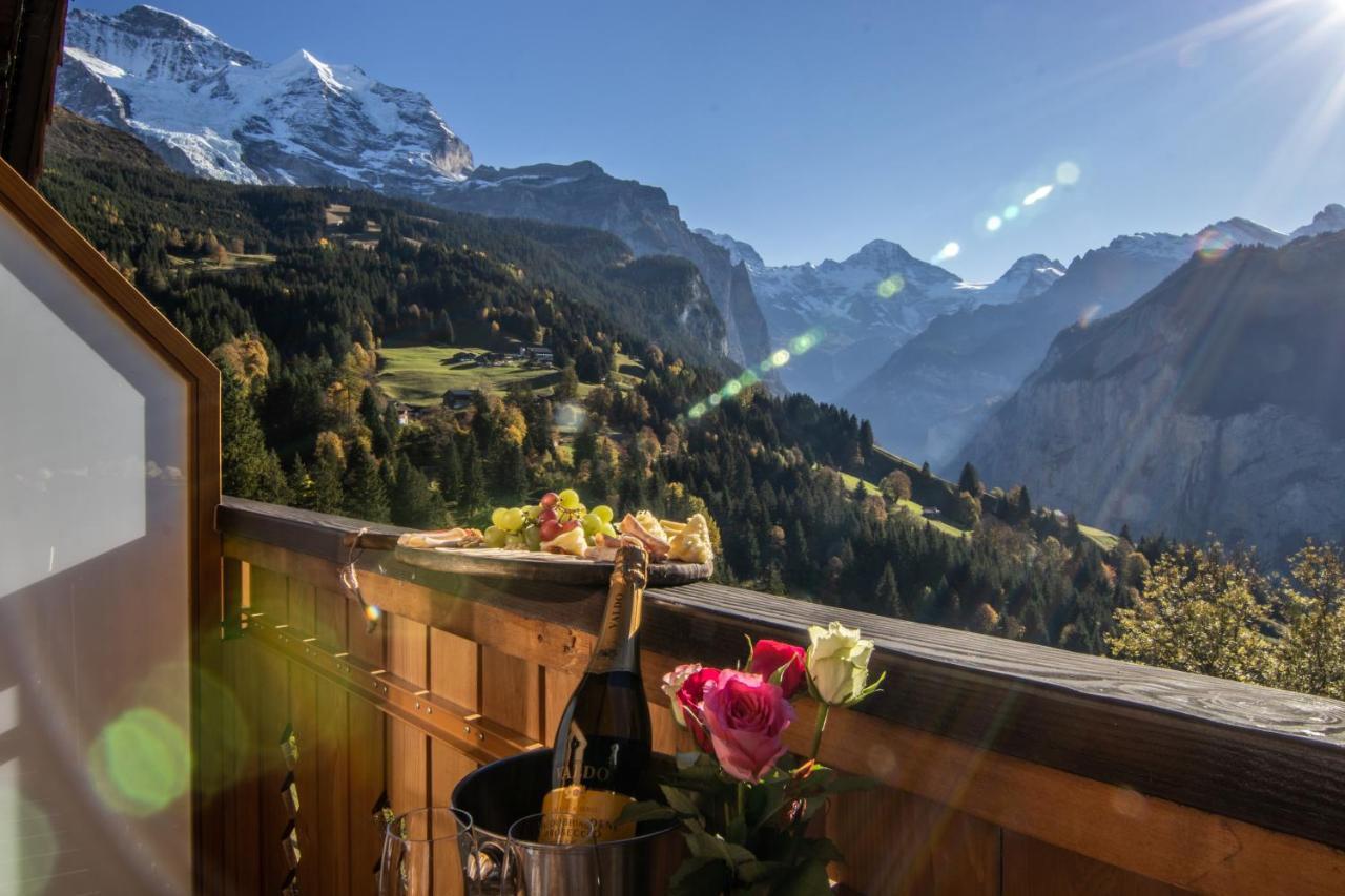 Chalet Aargovia Wengen Exterior foto