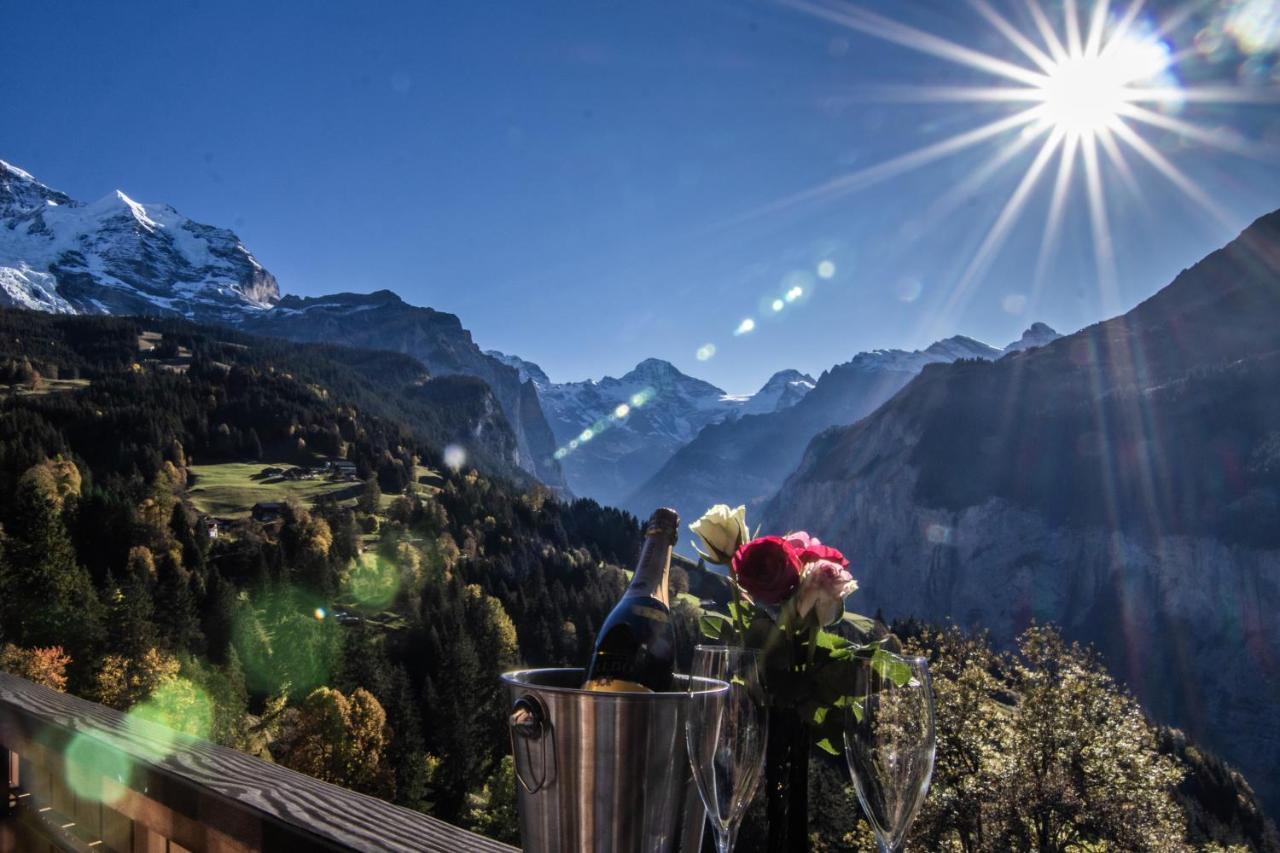 Chalet Aargovia Wengen Exterior foto